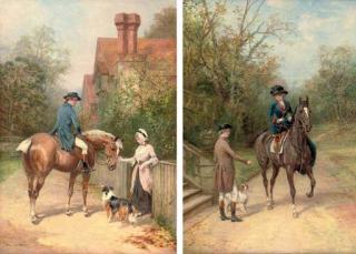 Heywood Hardy - The cast shoe; and By the gate