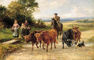 Heywood Hardy - The Handsome Drover