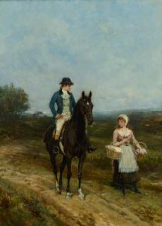 Heywood Hardy - The young squire