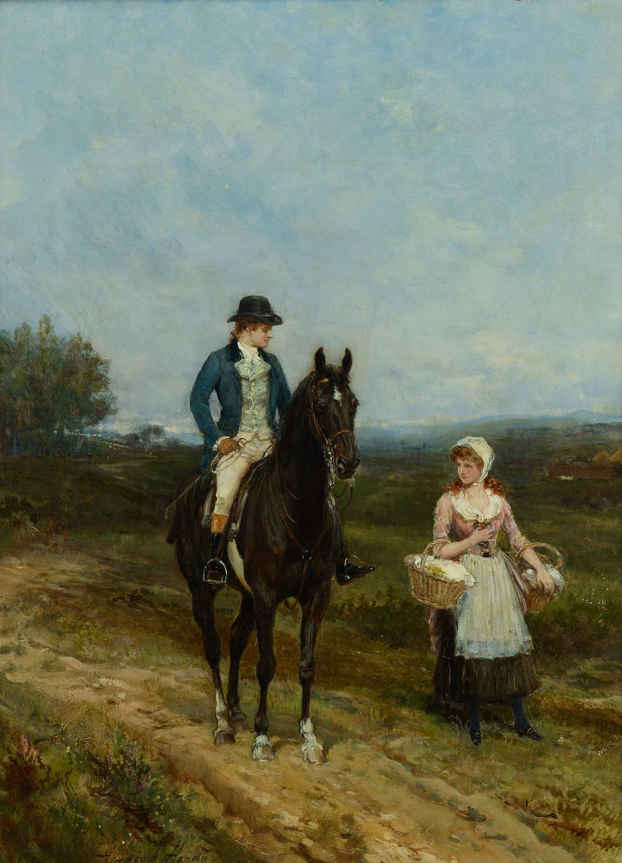 Heywood Hardy - The young squire