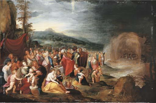 Hieronymus Francken III - The Israelites after the Crossing of the Red Sea