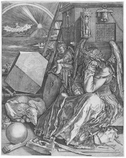 Hieronymus Wierix - Melencolia I.