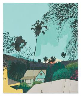 Hilary Pecis - Backyard View