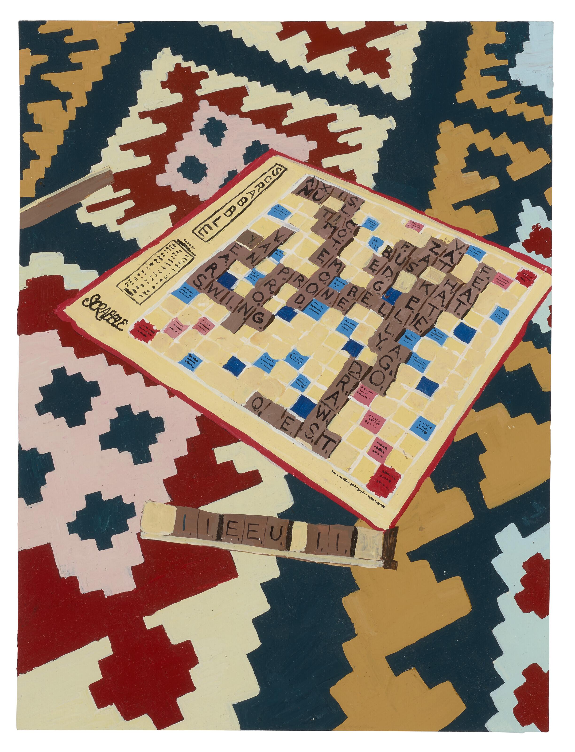 Hilary Pecis - Scrabble Board
