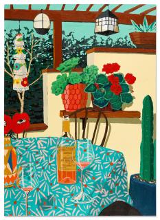 Hilary Pecis - Summer Patio