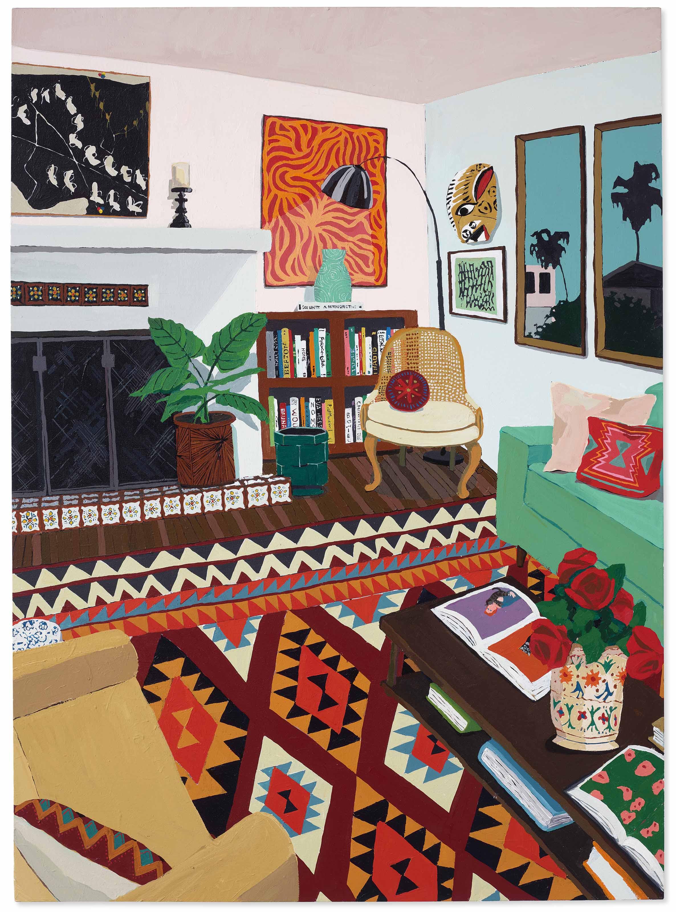 Hilary Pecis - Upstairs Interior