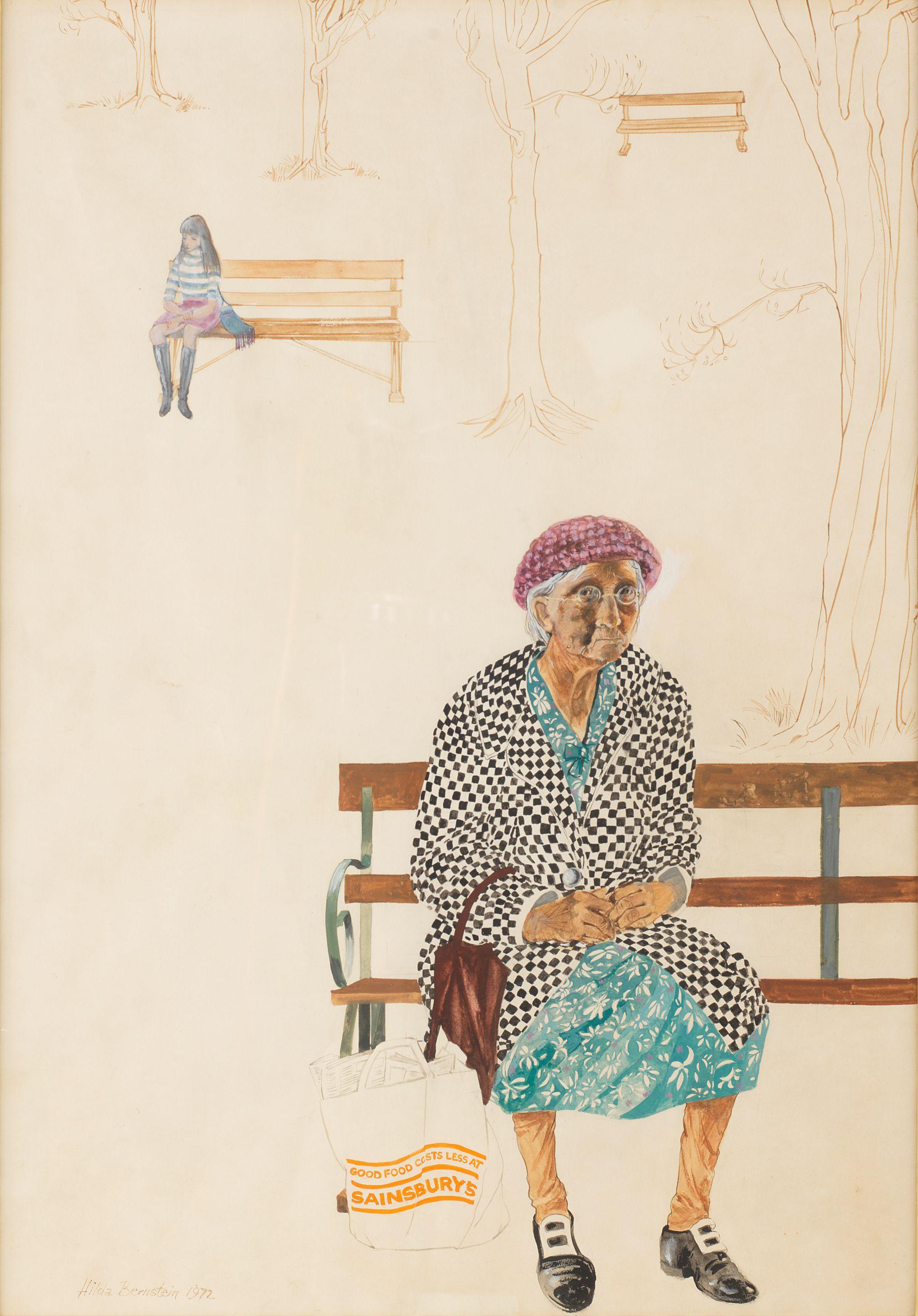 Hilda Bernstein - The Park Bench