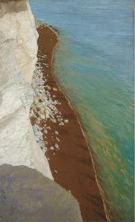 Hilda Carline - Cliffs, Seaford