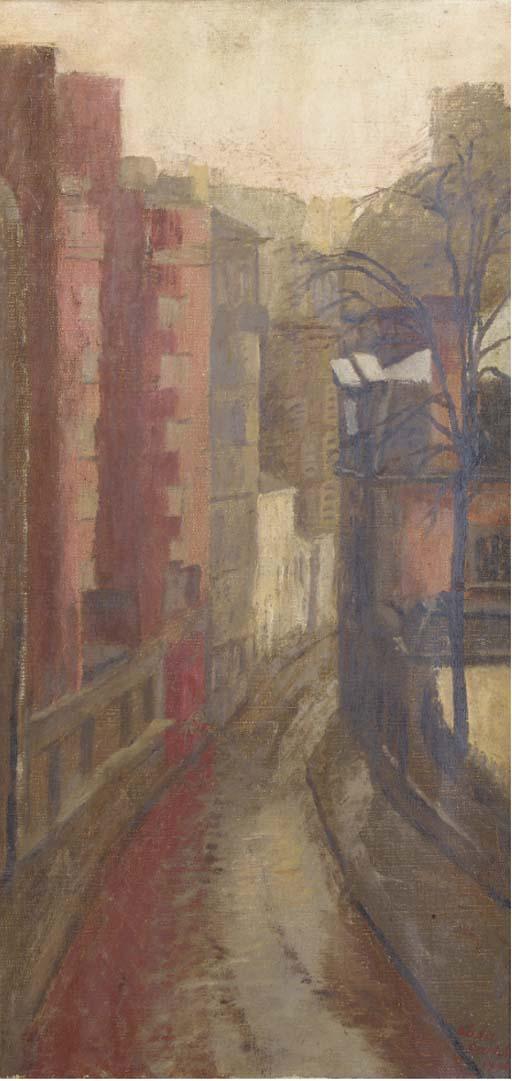 Hilda Carline - Deserted Street