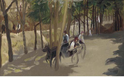 Hilda Carline - Street Scene, Sarajevo