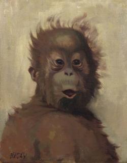 Hilda May Gordon - Baby orang utan