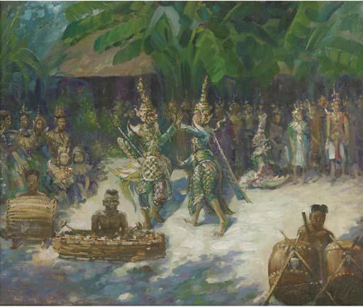 Hilda May Gordon - Temple dance