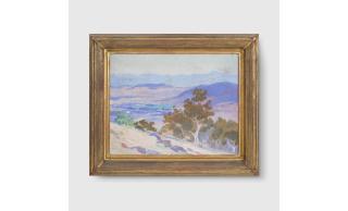 Hilda Rix Nicholas - Canberra Hillside (Knockalong)