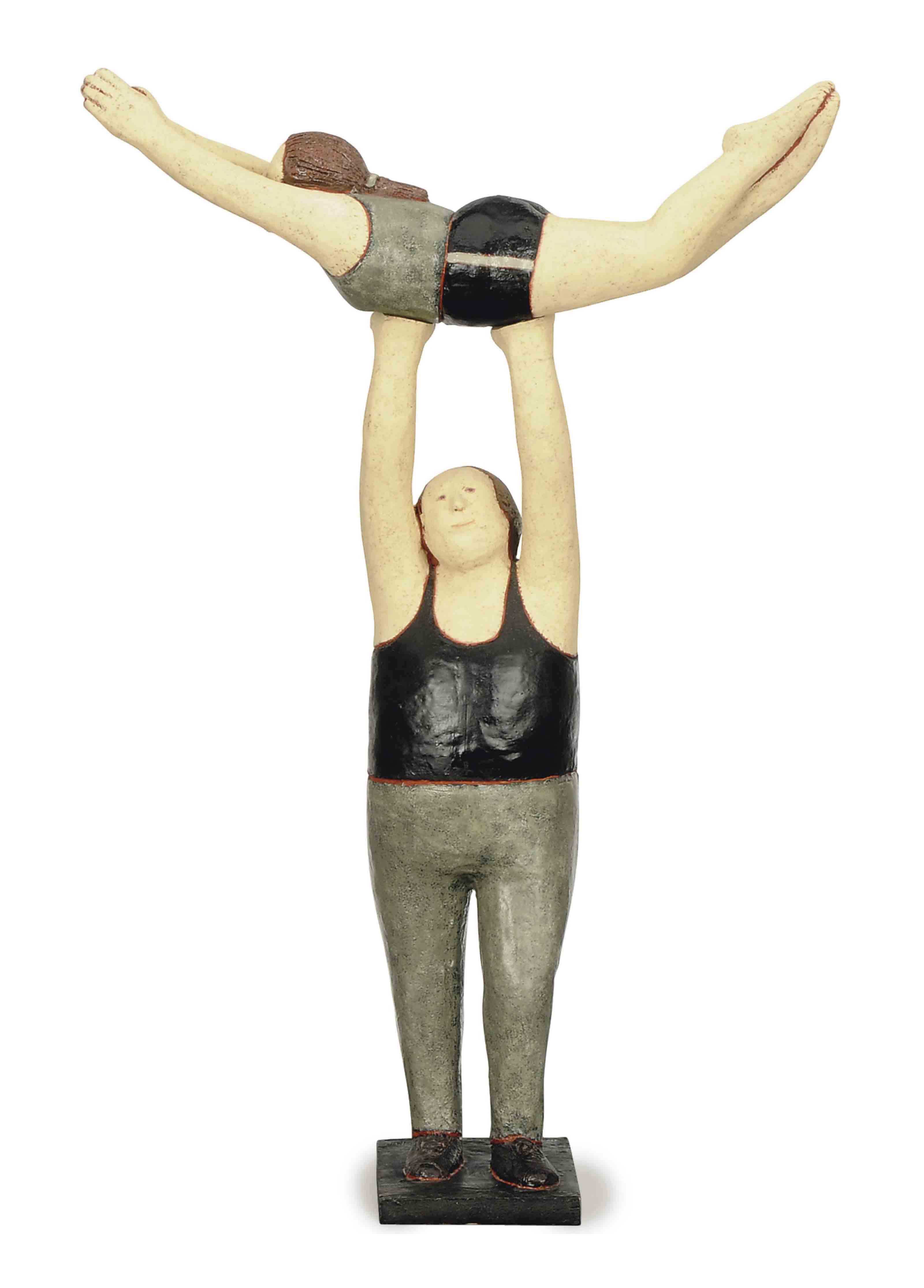 Hilda Steckel - Two Acrobats