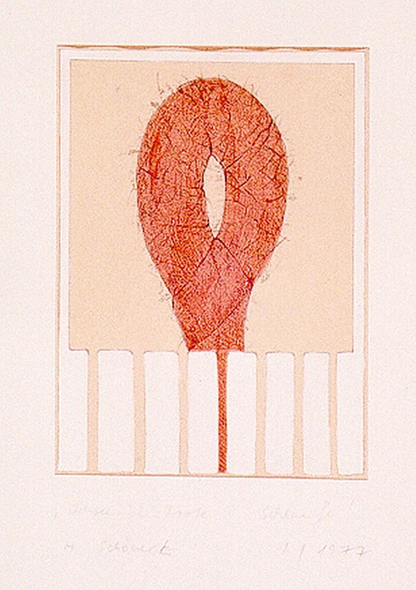 Hildegard Schöneck - Ochsenblutrote Schlaufe