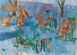 Hilding Linnqvist - A study for \