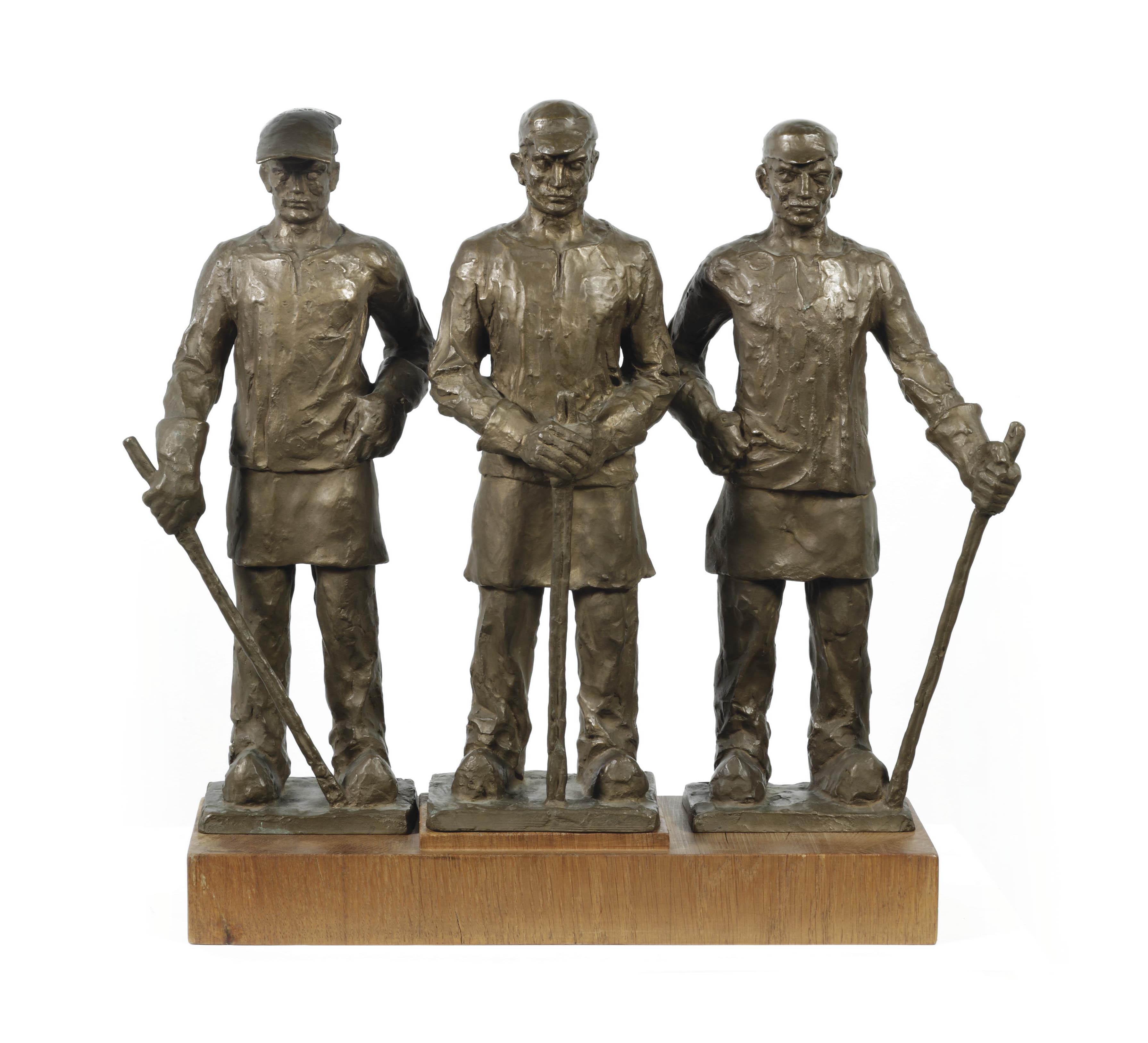 Hildo Krop - Drie Walswerkers