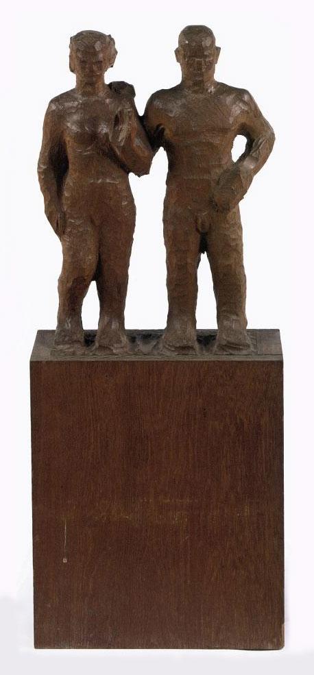 Hildo Krop - Man and Woman