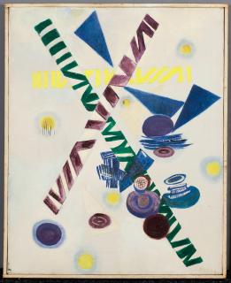 Hilla Rebay von Ehrenwiesen - Abstract composition