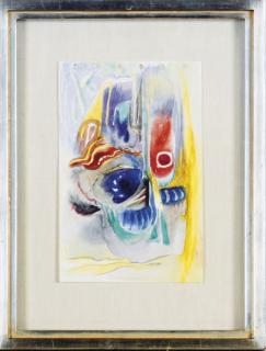 Hilla Rebay - HRW248; and a companion watercolor