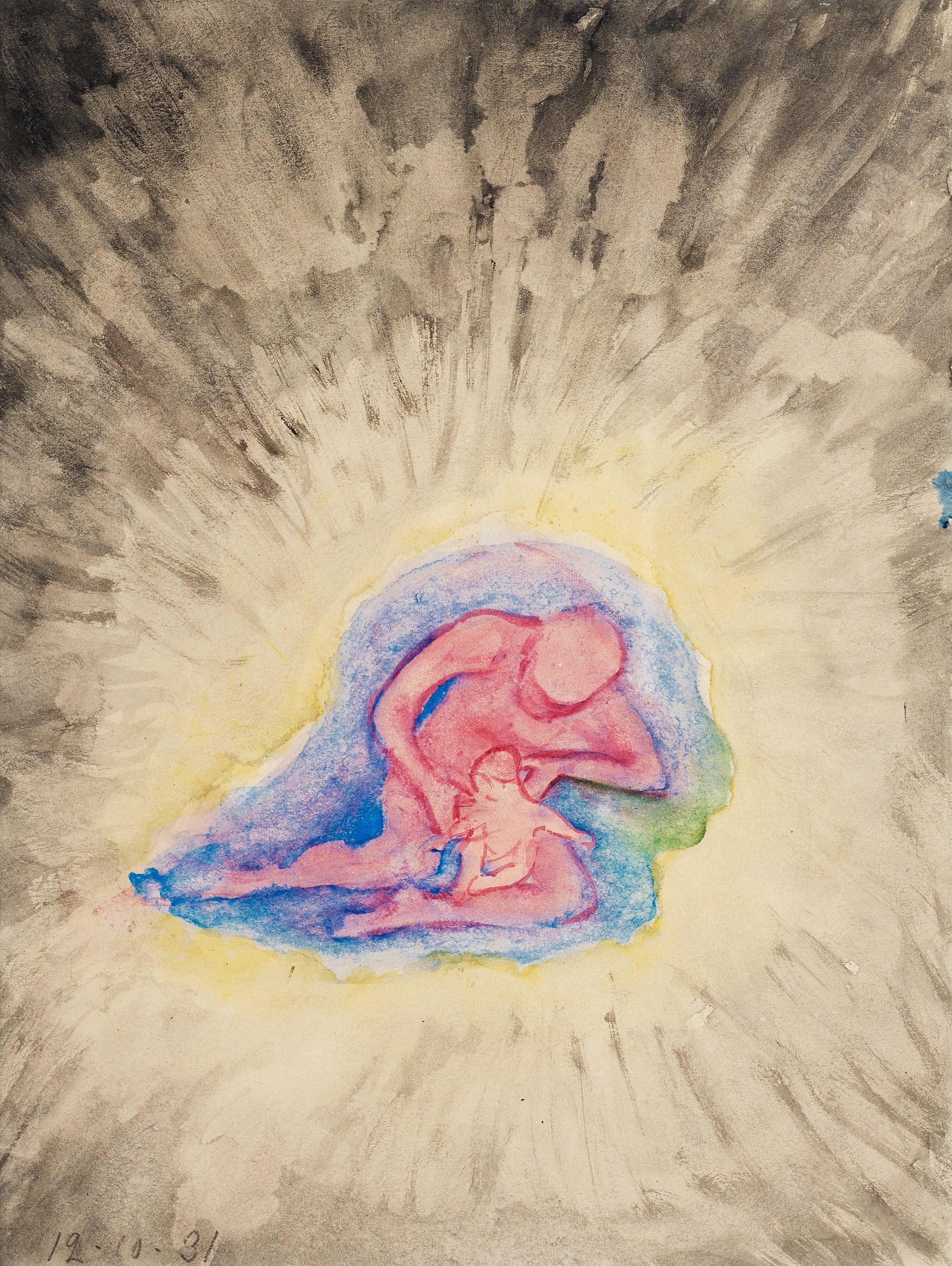 Hilma af Klint - Mother and child