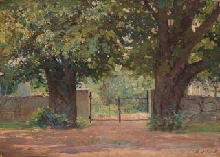 Hilma af Klint - Summer day at Adelsö Church