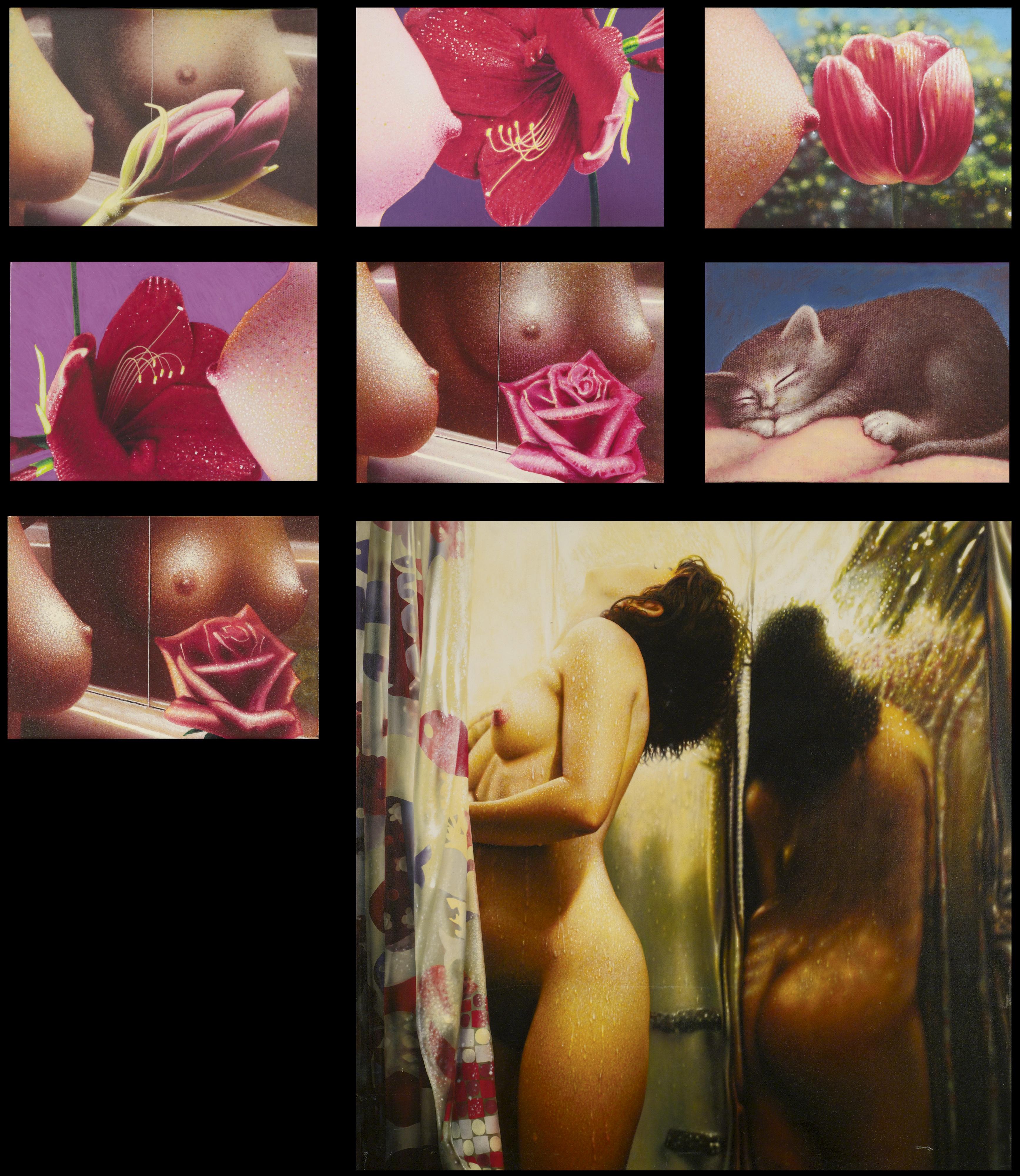 Hilo Chen - I. Bathroom 29 - Amaryllis - 3 Ii. Blossom - 19 - S - 1 Iii. Blossom 19 - S - 4 Iv. Blossom 20 - S V. Untitled Vi. Untitled Vii. Untitled Viii. Bath Room - 5