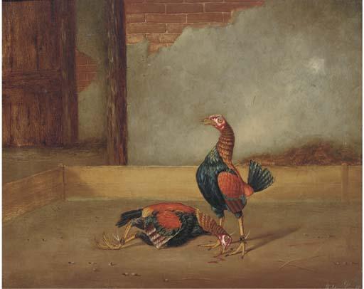 Hilton Lark Pratt - Fighting cocks, the death