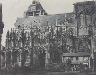 Hippolyte Bayard - Eglise de St. Pierre à Louviers, c.1850