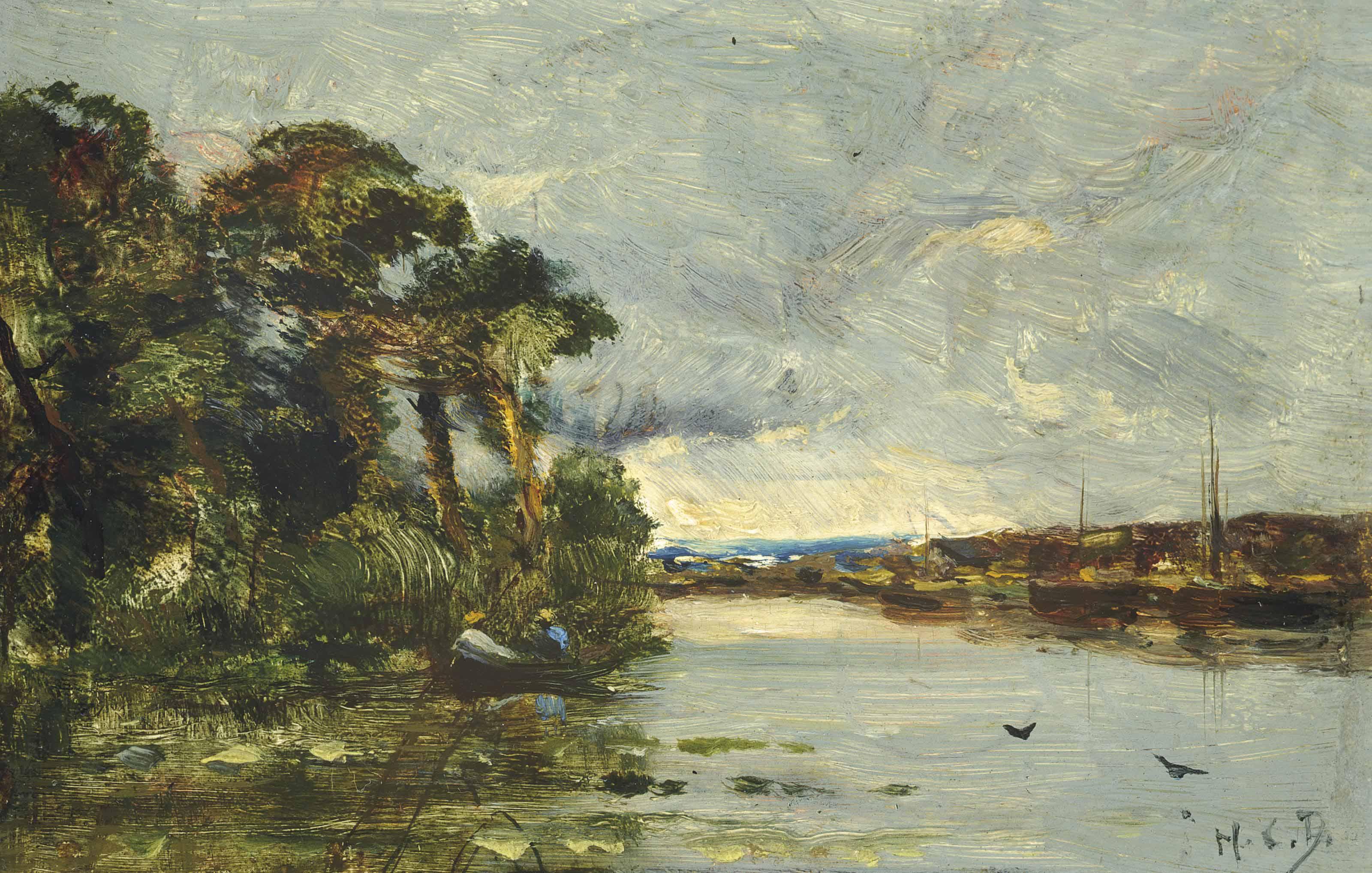 Hippolyte Camille Delpy - Canal de Pantin