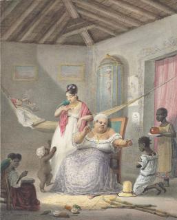 Hippolyte Jean-Baptiste Garneray - A Scene In The Antilles