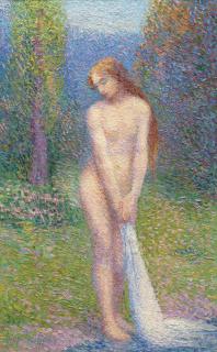 Hippolyte Petitjean - Baigneuse