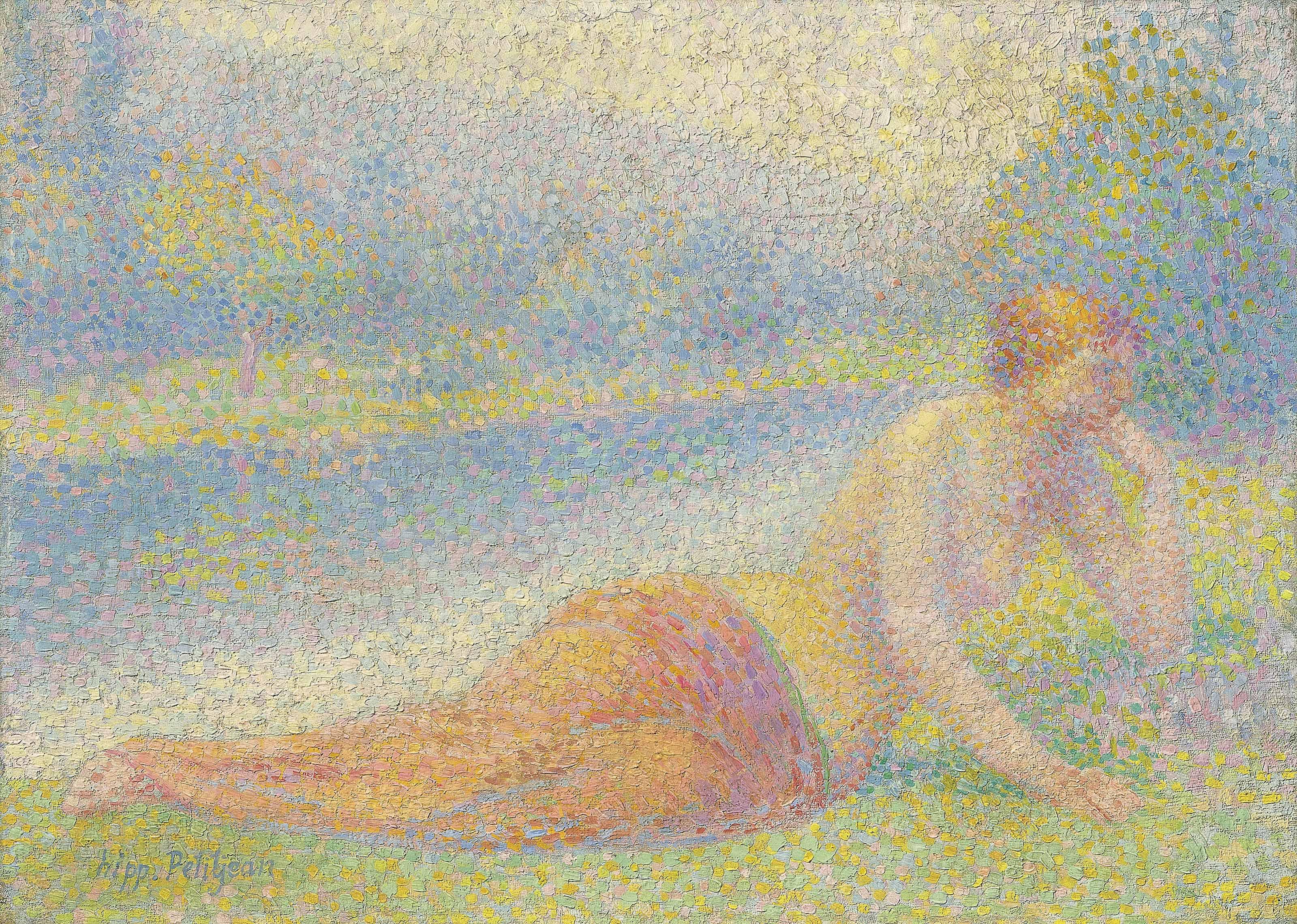 Hippolyte Petitjean - Baigneuse