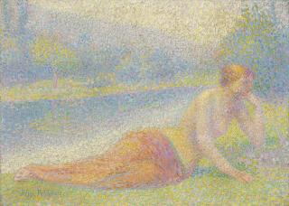 Hippolyte Petitjean - Baigneuse