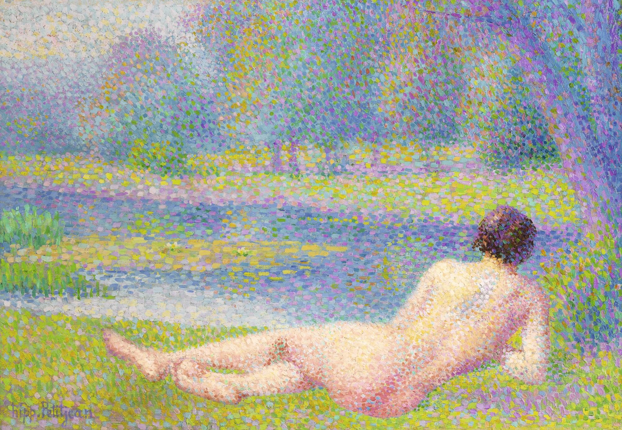 Hippolyte Petitjean - Femme Au Bord Du Lac