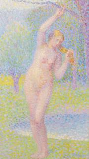 Hippolyte Petitjean - Femme Nue Debout
