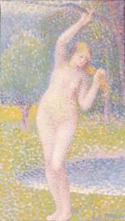 Hippolyte Petitjean - Femme nue debout