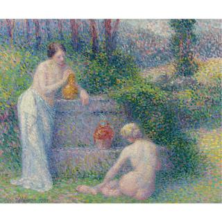 Hippolyte Petitjean - Femmes À La Fontaine
