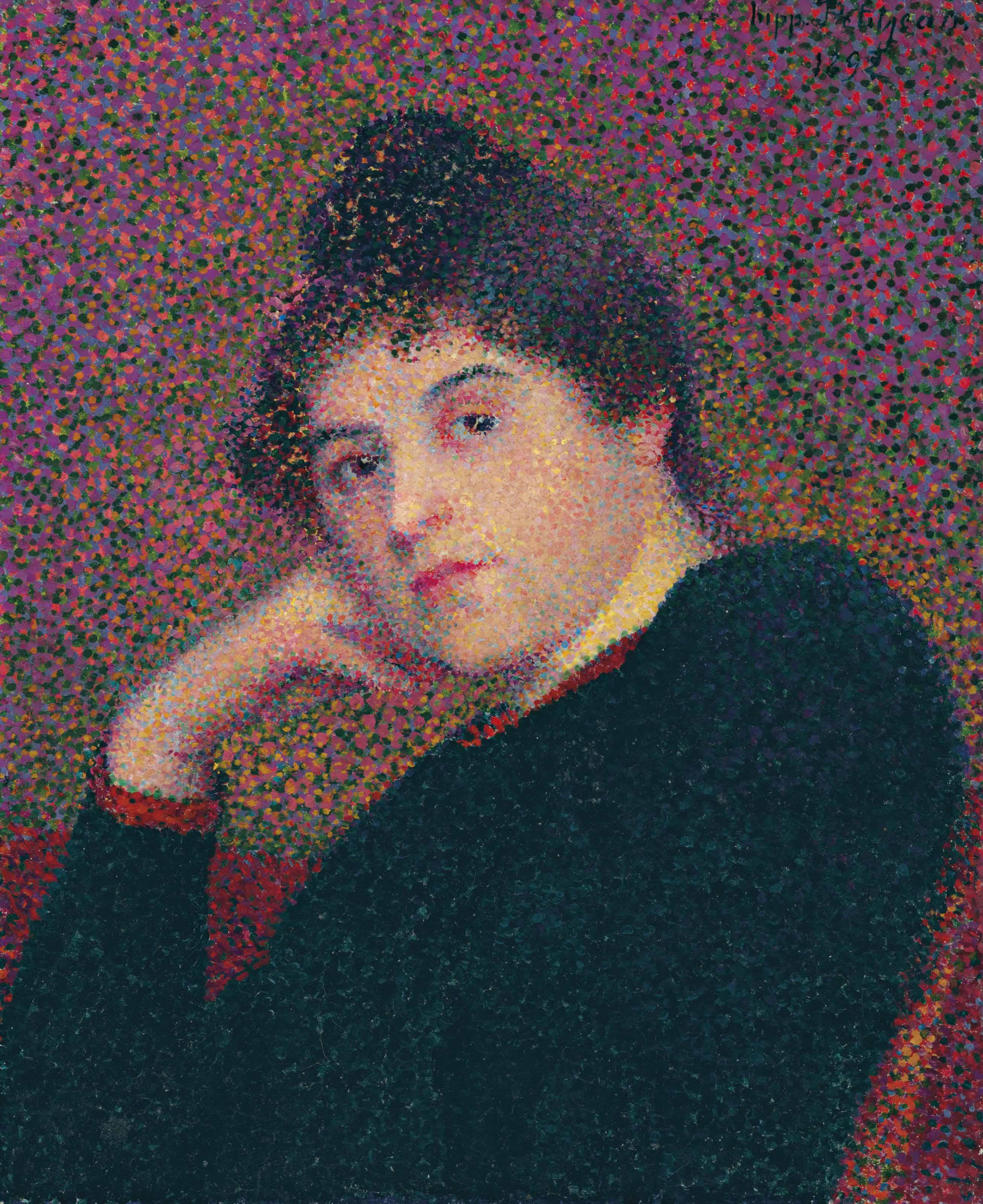 Hippolyte Petitjean - Portrait de femme