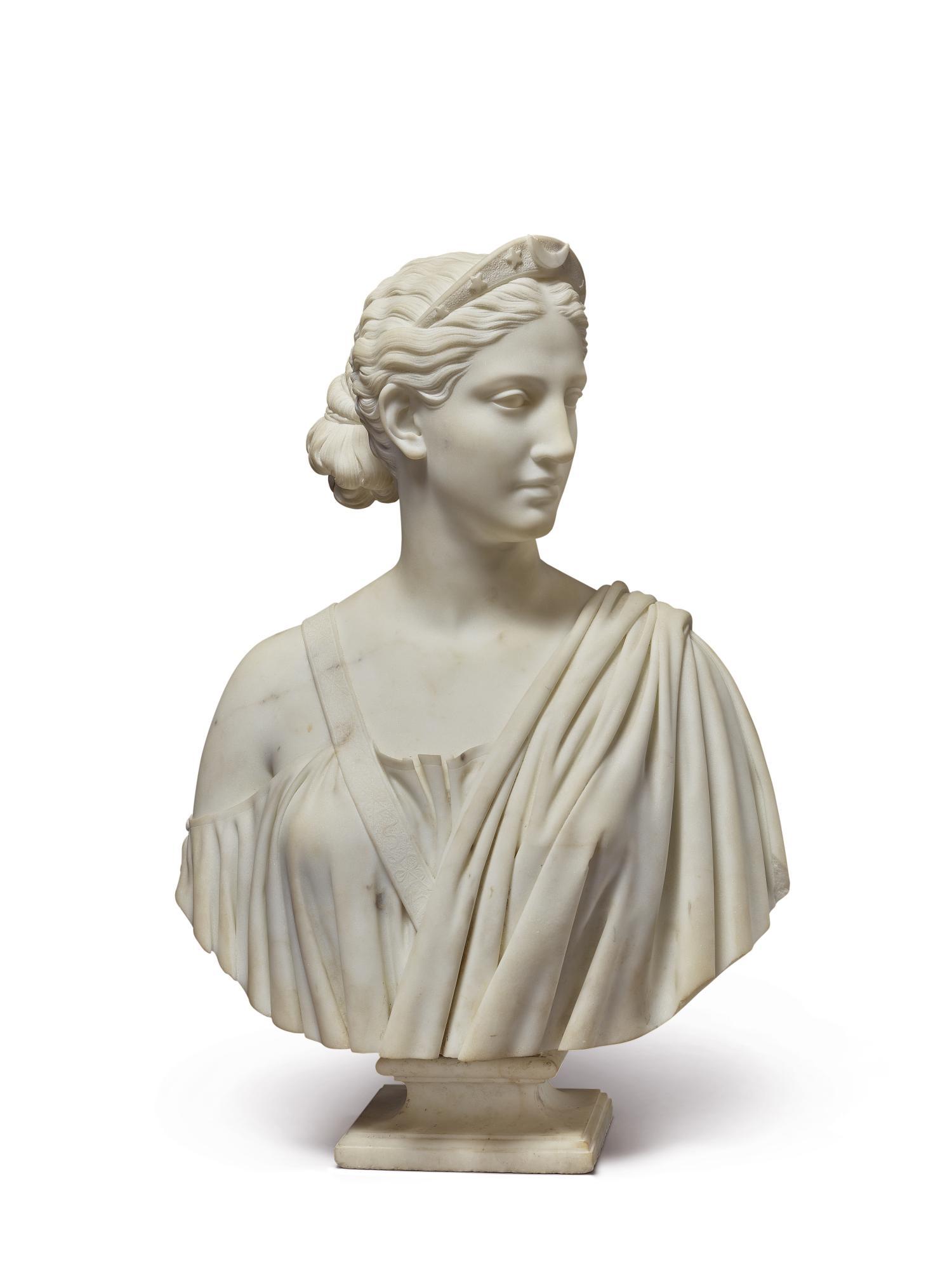 Hiram Powers - Diana