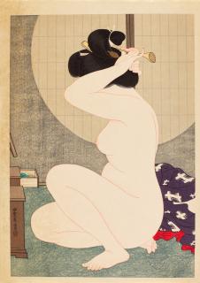 Hirano Hakuho - After a bath (Yu-agari)