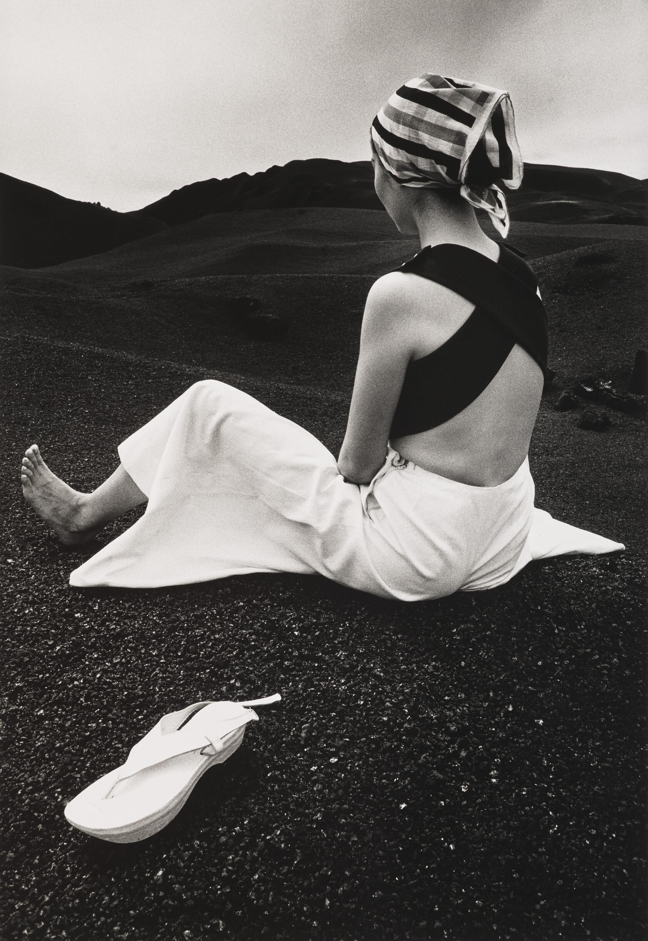 Hiro - Akiko on the Black Lava of Hawaii, 1965