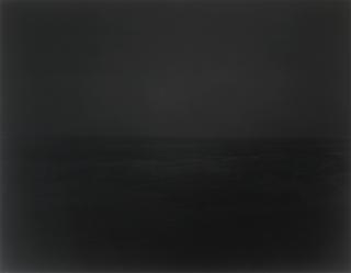 Hiroshi Sugimoto - Ionian Sea Iv, Santa Cesarea, 1990Silver Print, Flush-Mounted To Card. Signed In Pencil On The Card.With The Embossed Title, Date And Edition Number \'11/25\' And \'357\' In The Lower Margin. Mounted And Framed.