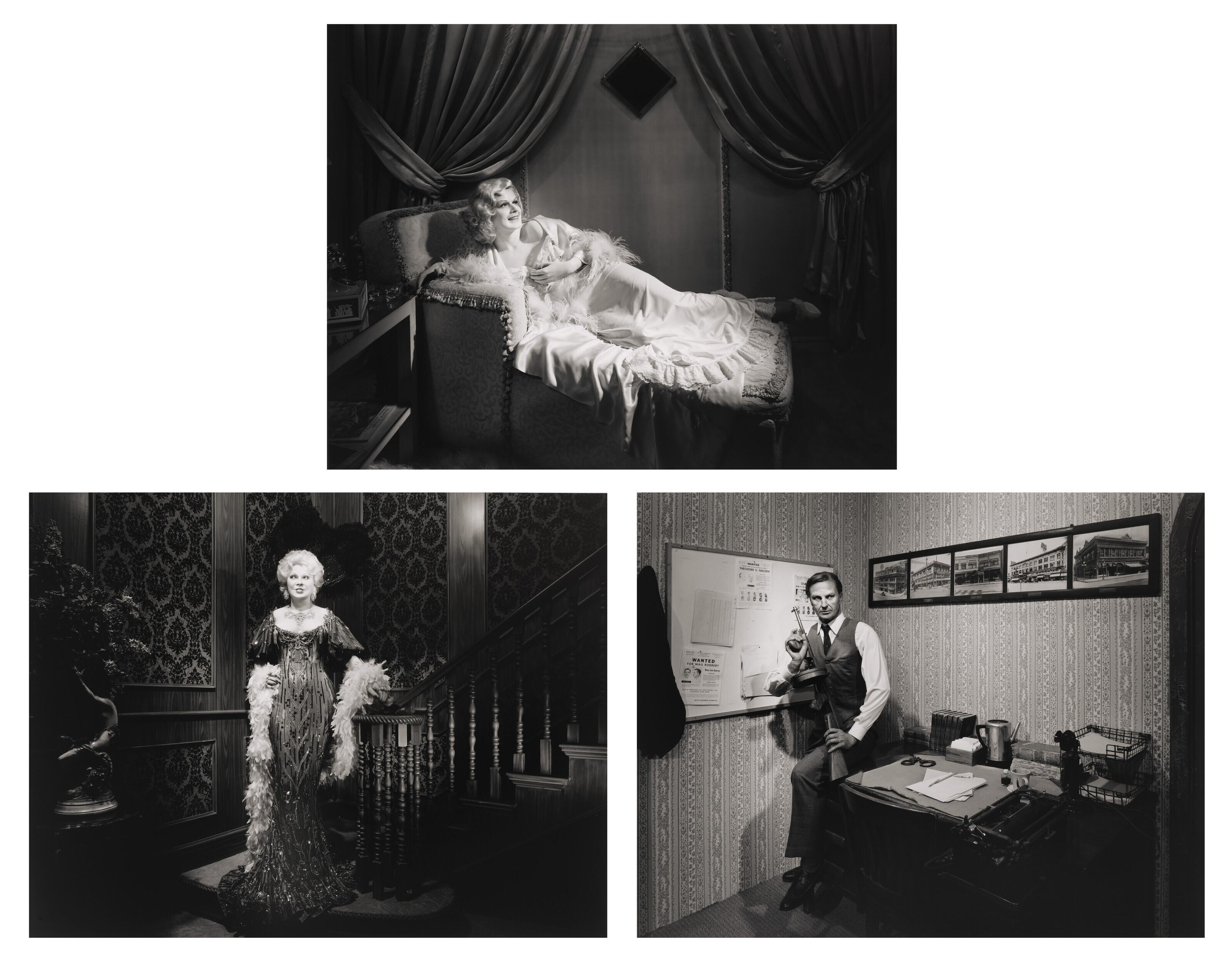 Hiroshi Sugimoto - Jean Harlow - Mae West - Robert Stack, 1994