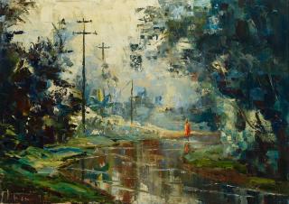 Hiroshi Tagami - After the Rain (Waiāhole, Oahu, Hawaii)