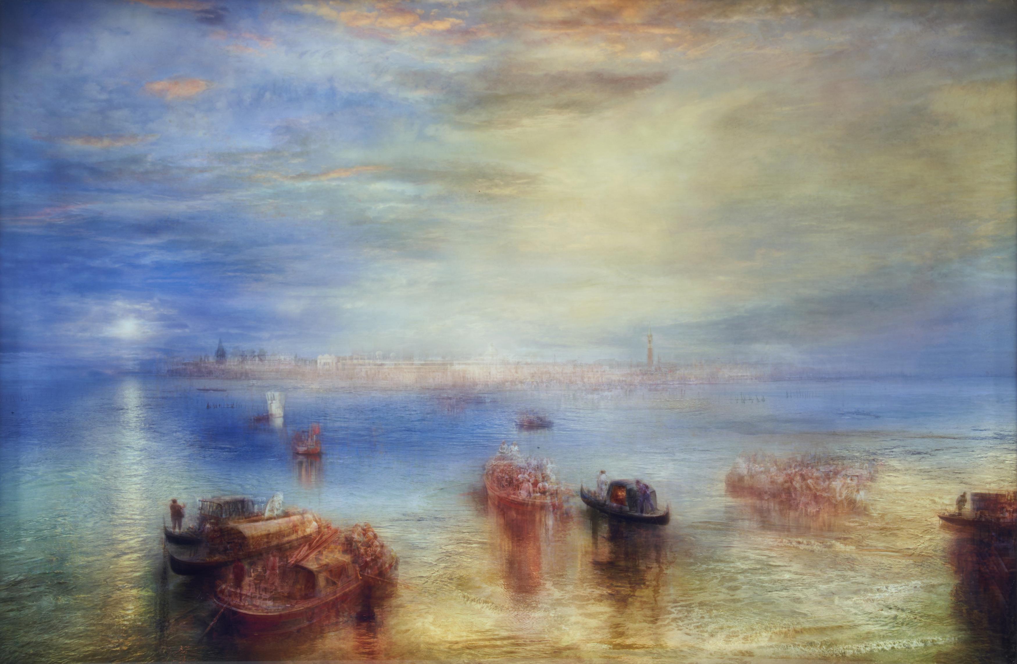 Hiroyuki Masuyama - J. M. W. Turner, Approach to Venice 1844.