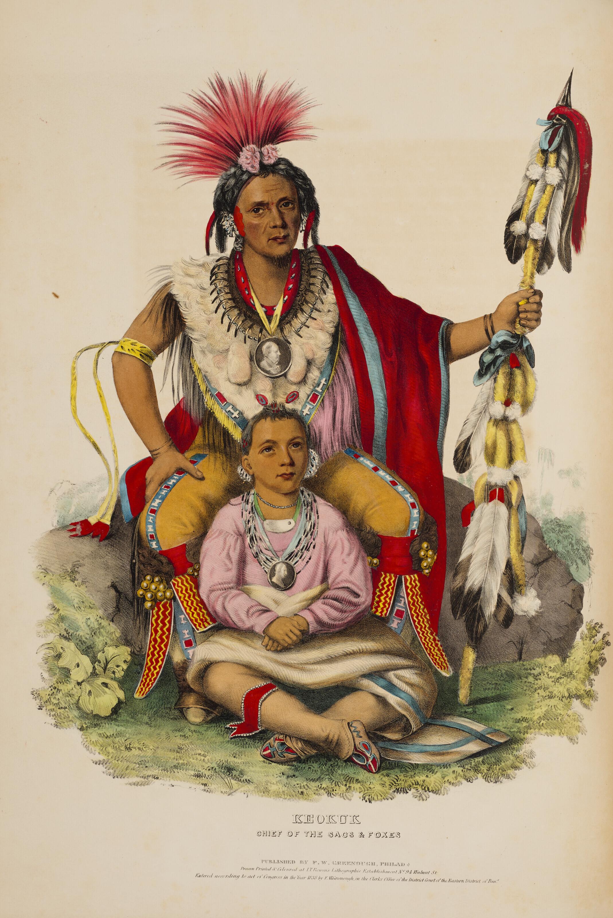 History Of The Indian Tribes Of North America Art.Salon