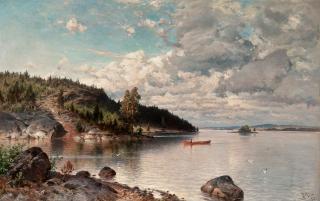 Hjalmar Munsterhjelm - A Warm Summer Day.