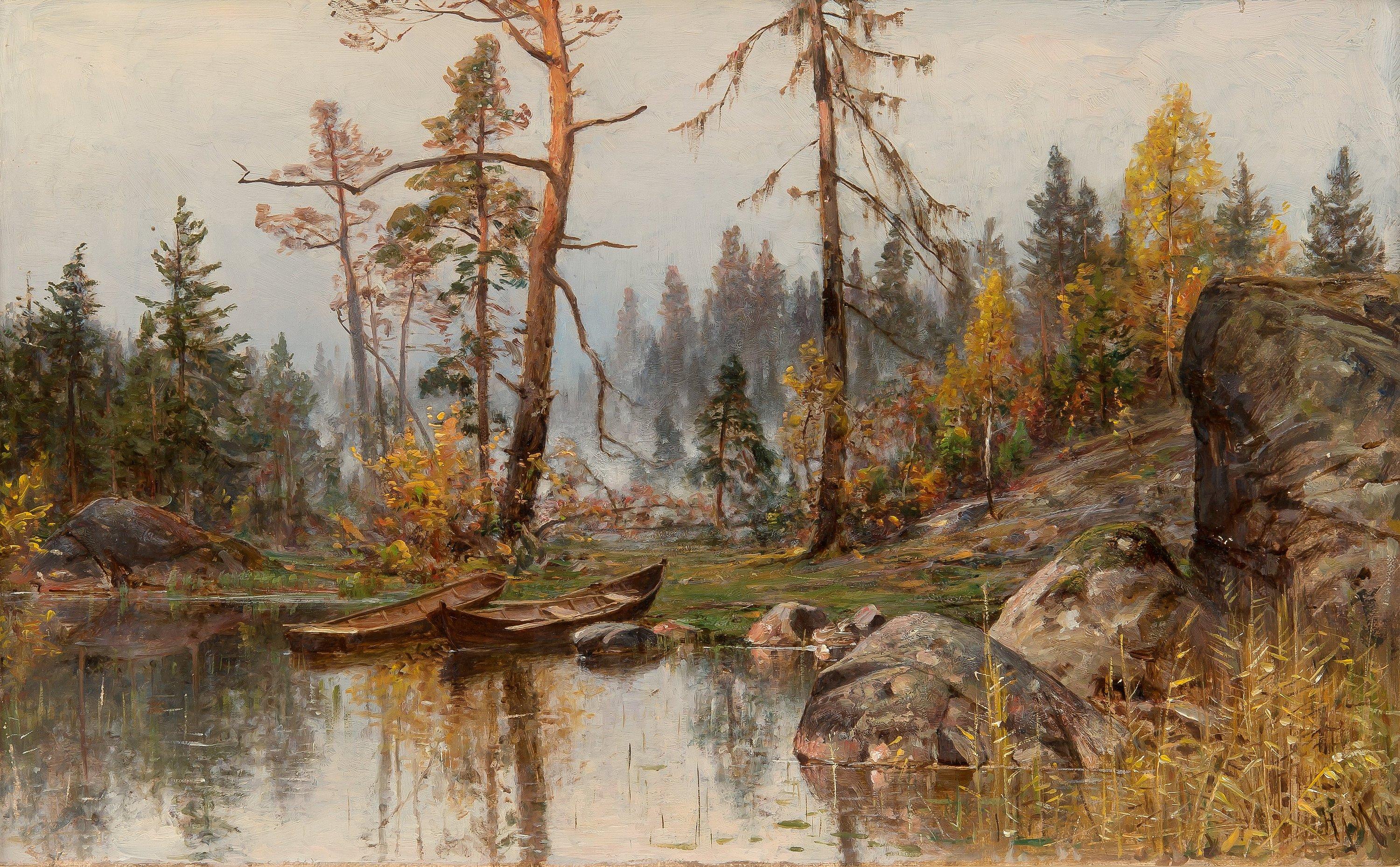 Hjalmar Munsterhjelm - Autumn Mood.