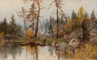 Hjalmar Munsterhjelm - Autumn Mood.